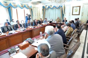 Prime Minister Muhammad Shehbaz Sharif chairs a meeting of Cabinet Committee on Energy