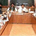 Senator Rana Mahmood Ul Hassan, Chairman Senate Standing Committee on cabinet secretariat presiding over a meeting of the committee at Parliament House