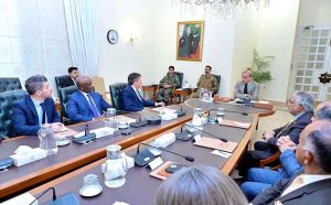 United Nations Under-Secretary-General for Humanitarian Affairs and Emergency Relief Coordinator Tom Fletcher called on Prime Minister Muhammad Shehbaz Sharif.