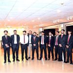 A group of students from Jinnah Law College, Jhelum, Punjab, visits the Senate Museum at Parliament House