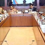 Senator Quratulain Marri, Chairperson of the Senate Standing Committee on Planning, Development and Special Initiatives, presides over a meeting of the committee at Parliament House
