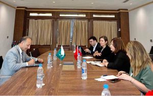 Federal Minister for Climate Change and Environmental Coordination, Dr. Musadik Malik, held a meeting with Ms. Fatma Varank, Deputy Minister for Environment, Urbanization and Climate Change of the Republic of Türkiye.