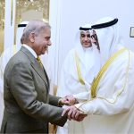 Minister of Foreign Affairs of the State of Kuwait, Sheikh Jarrah Jaber Al-Ahmad Al-Sabah, calls on Prime Minister Muhammad Shehbaz Sharif
