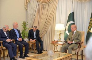 Interior Minister of Iran H.E. Iskander Momeni called on Prime Minister Muhammad Shehbaz Sharif.