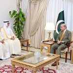 Minister of Foreign Affairs of the State of Kuwait, Sheikh Jarrah Jaber Al-Ahmad Al-Sabah, calls on Prime Minister Muhammad Shehbaz Sharif