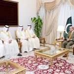 Minister of Foreign Affairs of the State of Kuwait, Sheikh Jarrah Jaber Al-Ahmad Al-Sabah, calls on Prime Minister Muhammad Shehbaz Sharif
