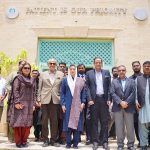 First Lady and MNA Bibi Asifa Bhutto Zardari visits Spencer Eye Hospital in Lyari to review healthcare facilities and interact with patients and medical staff