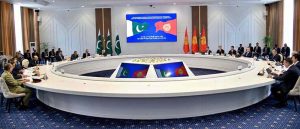 President Asif Ali Zardari and President of the Kyrgyz Republic Sadyr Japarov lead delegation-level talks