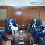 Federal Minister for National Food Security and Research Rana Tanveer Hussain chairs a meeting with Punjab Minister for Agriculture Syed Muhammad Ashiq Hussain Shah to review fertilizer availability, stabilize prices, and ensure the timely supply of affordable fertilizers to farmers across the country