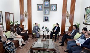 Sindh Chief Minister Syed Murad Ali Shah meets International Finance Corporation (IFC) Division Director for Pakistan, Mr Simon Andrews, at CM House to discuss potential collaboration in different sectors