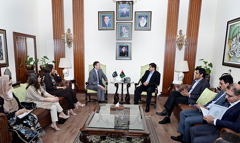 Sindh Chief Minister Syed Murad Ali Shah meets International Finance Corporation (IFC) Division Director for Pakistan, Mr Simon Andrews, at CM House to discuss potential collaboration in different sectors