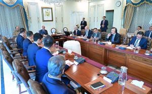 Prime Minister Muhammad Shehbaz Sharif meets a delegation of FAMSUN, a Chinese firm, led by Mr. Jack Chen, Chief Executive Officer.