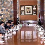Sindh Chief Minister Syed Murad Ali Shah meets World Bank country Director Ms. Bolormaa Amgaabazar at the CM House to review progress, implementation challenges and next steps under the Karachi water and Sewerage services Improvement Project (KWSSIP)