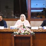 Parliamentary Secretary Information & Broadcasting Barrister Danyal Chaudhry co-chairs the 13th meeting of the National Assembly Standing Committee on Human Rights at Parliament House, alongside Chairperson Asiya Naz Tanoli