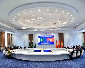 President Asif Ali Zardari and President of the Kyrgyz Republic Sadyr Japarov lead delegation-level talks