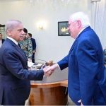 A delegation of Polio Oversight Board calls on Prime Minister Muhammad Shehbaz Sharif