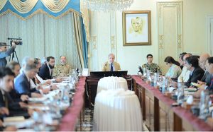 Prime Minister Muhammad Shehbaz Sharif chairs a meeting to review progress on revamping consular services by the Ministry of Foreign Affairs.