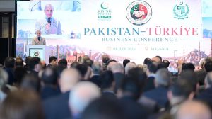 Prime Minister Muhammad Shehbaz Sharif addresses Pakistan-Turkiye Business Conference