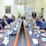 A delegation of Polio Oversight Board calls on Prime Minister Muhammad Shehbaz Sharif