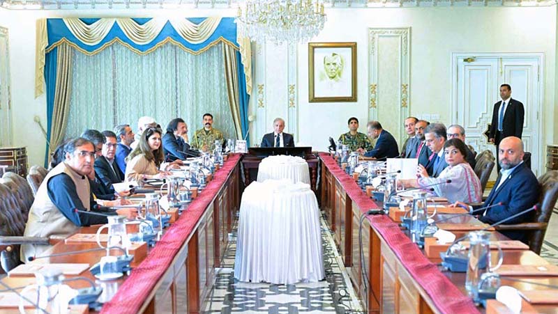 Prime Minister Muhammad Shehbaz Sharif chairs a review meeting on SME Sector