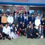 Group photo of students of University of Agriculture Faisalabad (UAF) with Chinese Ambassador, Jiang Zaidong during his visit to Confucius Institute University of Agriculture Faisalabad (UAF)