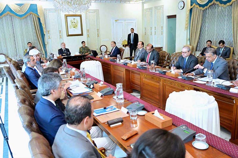 Prime Minister Muhammad Shehbaz Sharif chairs a review meeting on SME Sector