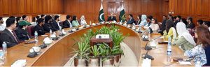 The Hon'ble Chief Justice of Pakistan, Mr. Justice Yahya Afridi, in a meeting with delegation of the URAAN Overseas Pakistanis Summer Scholars Programme 2026, a flagship initiative of the Government of Pakistan under the Youth Ki URAAN Programme, at Supreme Court