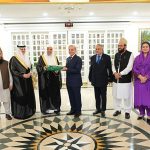 Secretary General of the Muslim World League (MWL), Sheikh Dr. Mohammad bi. Abdulkarim Al-Issa calls on Prime Minister Muhammad Shehbaz Sharif