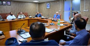 Federal Minister for Board of Investment (BOI), Qaiser Ahmed Sheikh, chairs an important meeting with a high-level delegation of Falcon Vision Company (Jeddah, Kingdom of Saudi Arabia) and other investors.