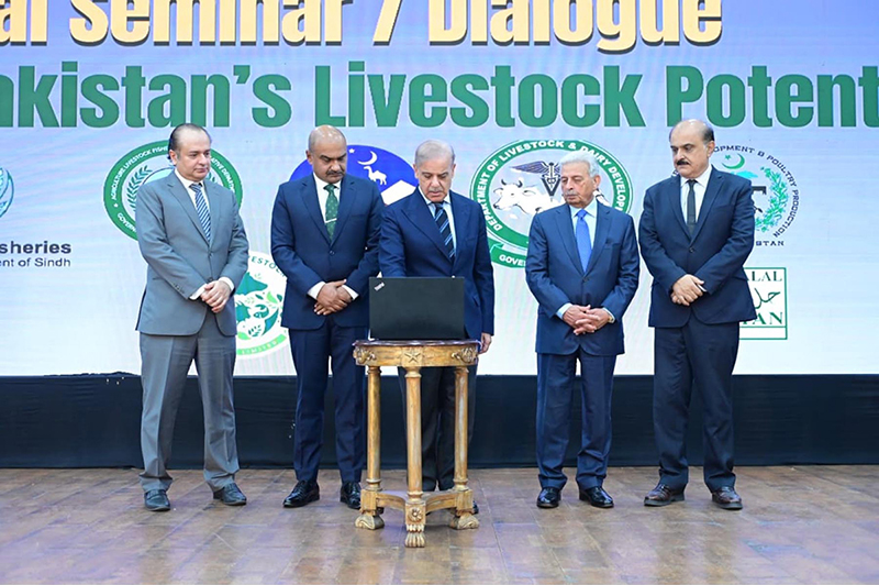 Prime Minister Muhammad Shehbaz Sharif launches Pakistan Animal Identification and Traceability System (PAITS)