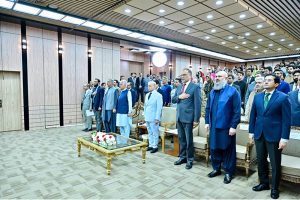 Prime Minister Muhammad Shehbaz Sharif attends National Workshop on Balochistan.