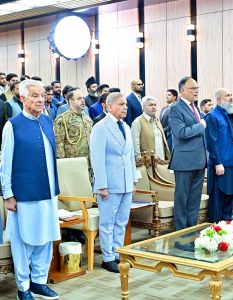 Prime Minister Muhammad Shehbaz Sharif attends National Workshop on Balochistan.