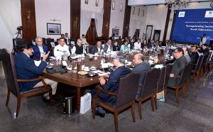 Sindh Chief Minister Syed Murad Ali Shah presides over the signing ceremony of a Memorandum of Understanding between the Department of Empowerment of Persons with Disabilities (DEPD), Government of Sindh, and the Aga Khan University - Institute for Educational Development (AKU-IED) at the CM House. The five-year partnership seeks to promote inclusive education, teacher training, research, and institutional support for children and persons with disabilities throughout Sindh.