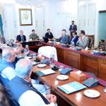 Prime Minister Muhammad Shehbaz Sharif chairs a meeting of the Federal Cabinet