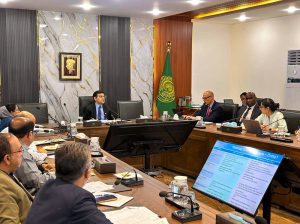 Food and Agriculture Organization delegation meeting with senior officers of Sindh Govt to review progress on Climate-Resilient projects