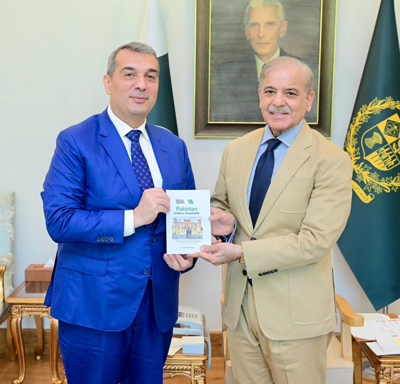 PM Shehbaz reaffirms Pakistan's commitment to further strengthen Azerbaijan ties
