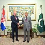 Pakistan, Croatia agree to 'inject greater momentum' into bilateral political, economic ties
