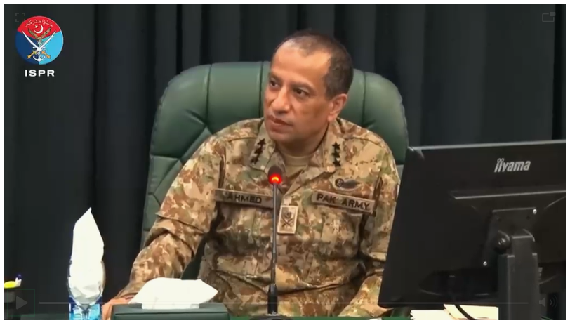 DG ISPR national security students
