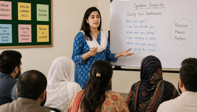 English language proficiency training for teachers