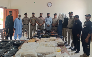 NHMP foils arms smuggling bid on M-5 Motorway, arrests two suspects