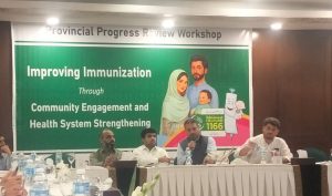 Progress review workshop highlights improvement in immunization across high-risk districts of KP