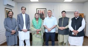Former AJK PM Sardar Tanveer Ilyas called on Aleem Khan, joins IPP