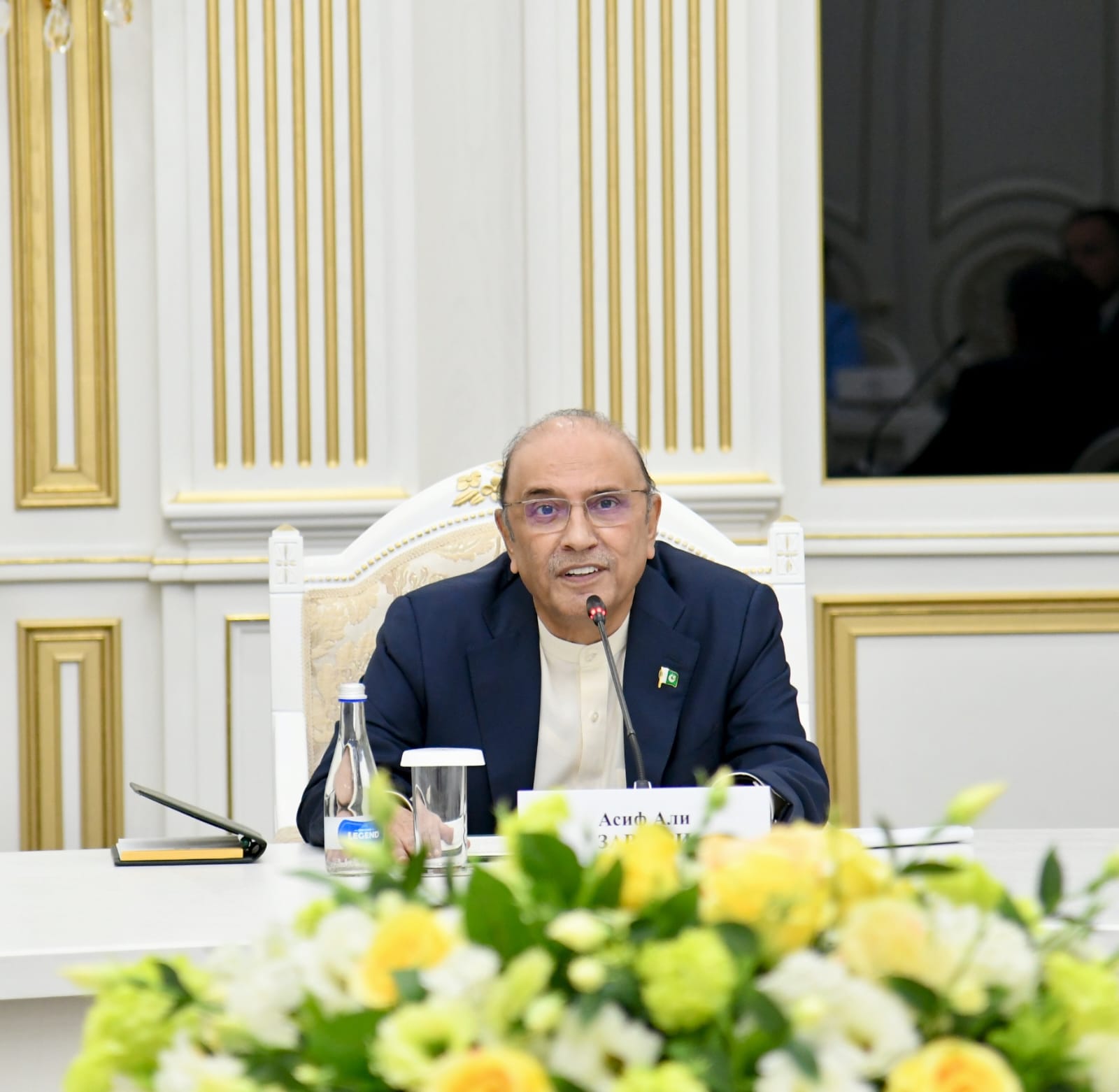 President visits Ata Beit Memorial Complex, meets Speaker Kyrgyz Parliament
