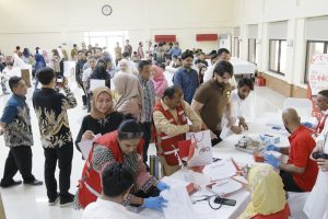 Indonesia embassy, PRCS collect over 80 blood bags in Youth-led humanitarian drive