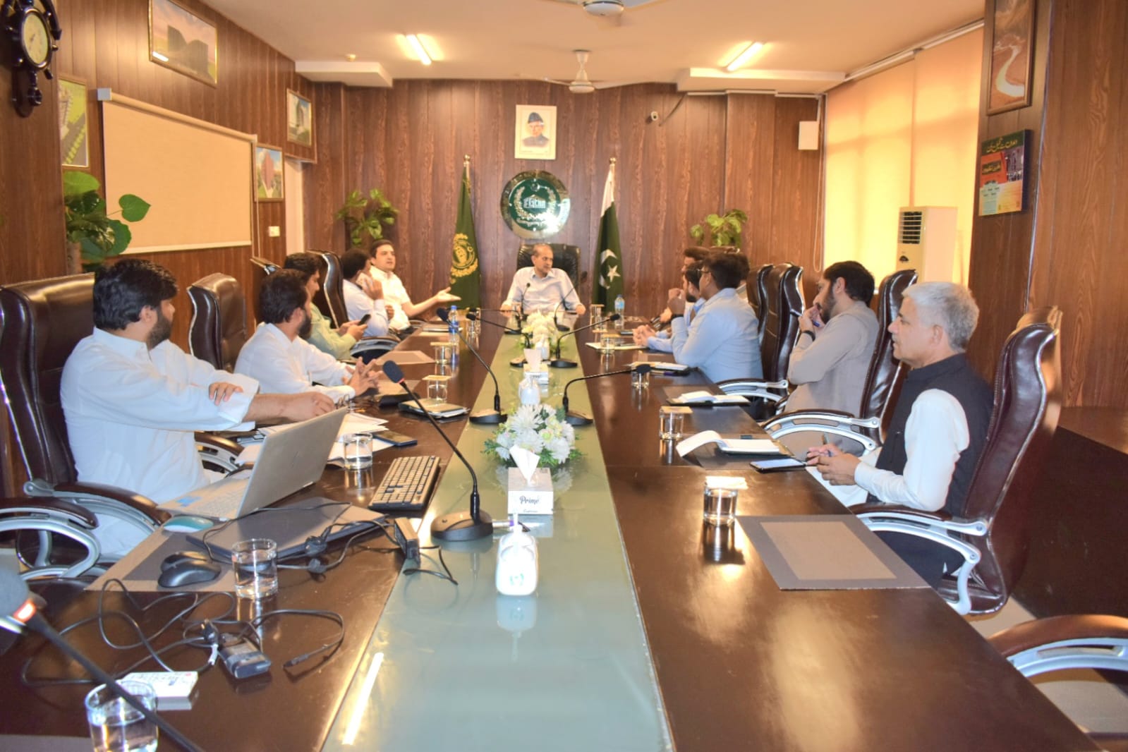 FGEHA Auction Committee reviews arrangements for commercial plots auction in G-13, G-14