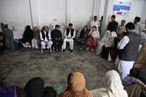 BISP chairperson raises awareness on digital wallets, free Benazir SIMs during field visit