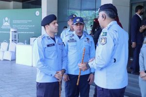 IGP Rizvi reviews OIC conference security at Jinnah Convention Centre, Red Zone