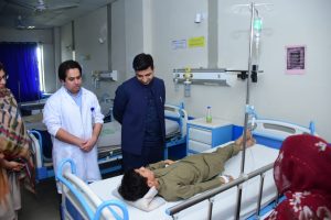 DC reviews healthcare services at DHQ Wah Hospital, orders improved patient care