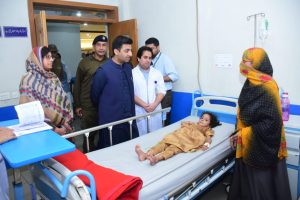 DC reviews healthcare services at DHQ Wah Hospital, orders improved patient care