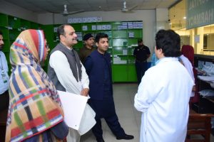 DC reviews healthcare services at DHQ Wah Hospital, orders improved patient care